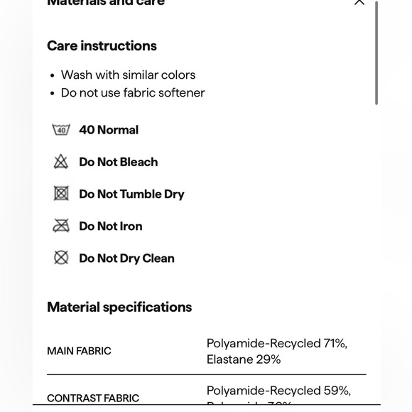 NEW❤️Kari Traa Ane Hiking Capri leggings in moon - UPF 40+ $129 - Picture 11 of 11